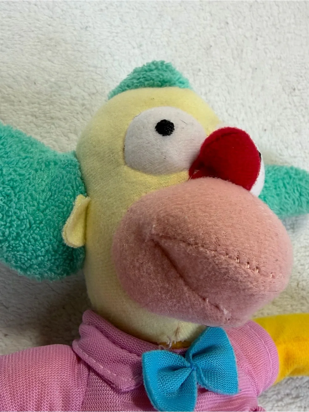 The Simpsons Krusty The Clown Plush Toy